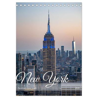 New York, Facetten einer Stadt (Tischkalender 2026 DIN A5 hoch), CALVENDO Monatskalender
