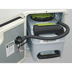 SOG I Typ 3000A  (CT3000/CT4000) 12V Toilettenentlüftung Türvariante weiß
