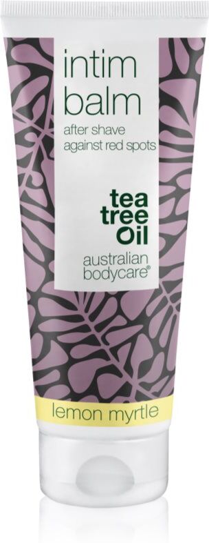 Australian Bodycare Tea Tree Oil Lemon Myrtle soothing after-shave balm for intimate areas 100 ml