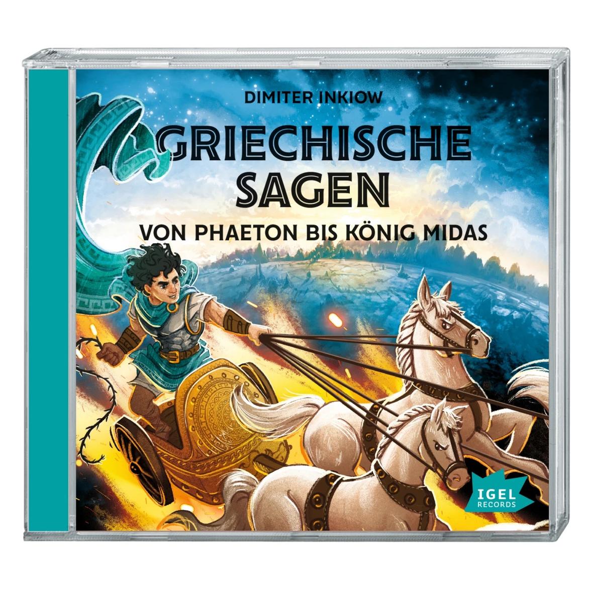 Igel Records Griechische Sagen II - Von Phaeton bis König Midas (Dimiter Inkiow, Max Meinzold, Peter Kaempfe, Ralf Kiwit, Susanne Inkiow, Deutsch) (7313-1272-7)