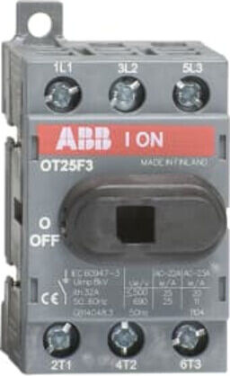 ABB Interrupteur sectionneur OT25F3 (1SCA104857R1001)