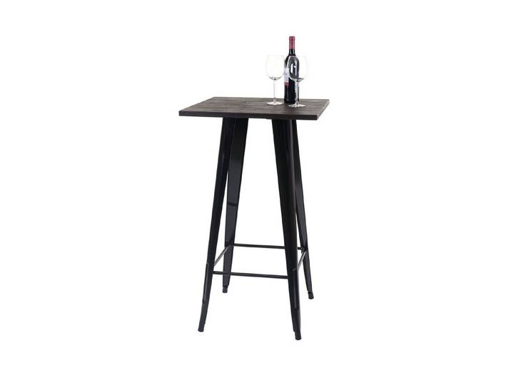 MCW Bartisch MCW-A73-Tisch, Industriedesign, Holztischplatte
