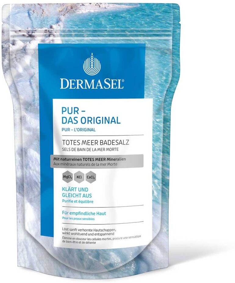 Dermasel Totes Meer Badesalz Pur