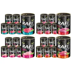 DOLINA NOTECI RAFI Katze Adult Gemischte Geschmacksrichtungen 24x400g
