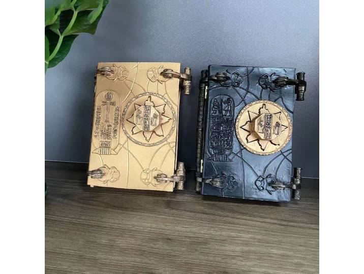 Livre des morts-mamanes créatives en résine, décoration de maison, livre magique de la mort, décorations superbes, mode augmente l'atmosphère