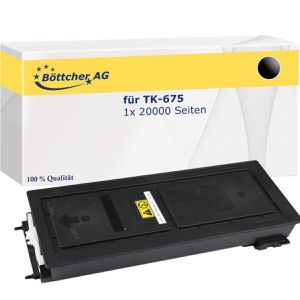kompatibel für Kyocera TK-675 schwarz Kompatibler Toner