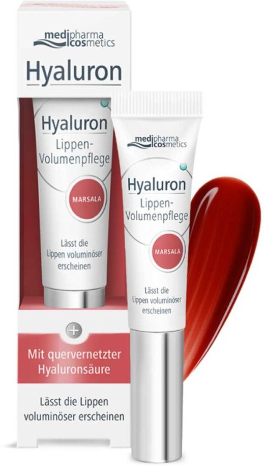 Medipharma Cosmetics Hyaluron Lippen-volumenpflege Balsam marsala 7ml