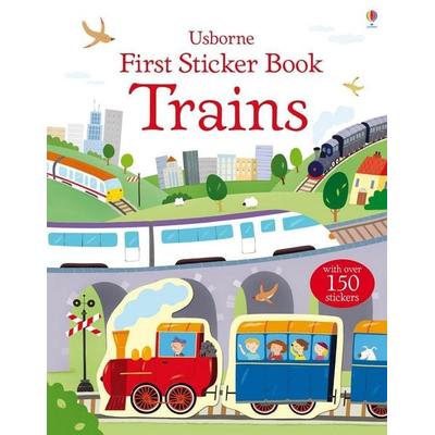 First Sticker Book Trains, Taschenbuch von Sam Taplin, Usborne, 978-1-4095-5155-3