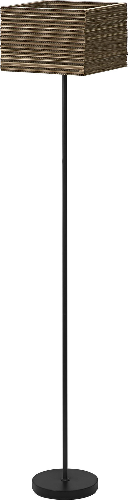 Osram Decor Vloerlamp, Bruin, Golfkarton, E27, Hoogte: 1600 mm