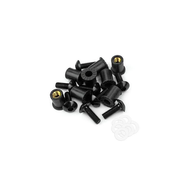 Kit vis de bulle 1Tek Origine noir
