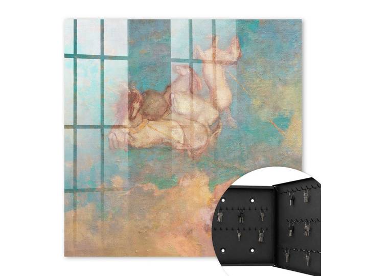 SCHLÜSSELBOX Schwarz 30x30 cm- Türöffnung nach rechts - Ein Traum wird wahr