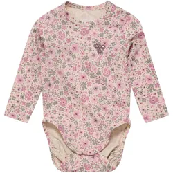 hummel hmlMINI Flower Print Baby-Body 3221 - pink nectar 62