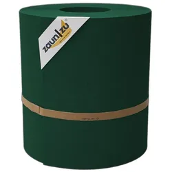 zaun|zu® Sichtschutzstreifen Premium Maxi für Doppelstabmatten 24cm hoch Grün 26m