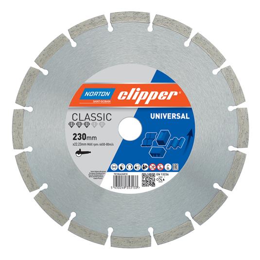 Norton Clipper Clipper Diamanttrennscheibe Classic Universal - 300x20,0 mm (5450248353157)