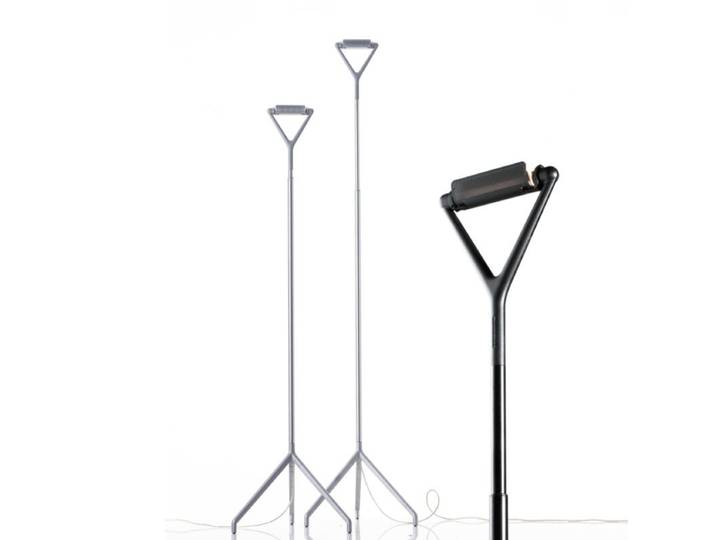 Luceplan Stehleuchte Lola - Aluminium Außergewöhnlich, Design,