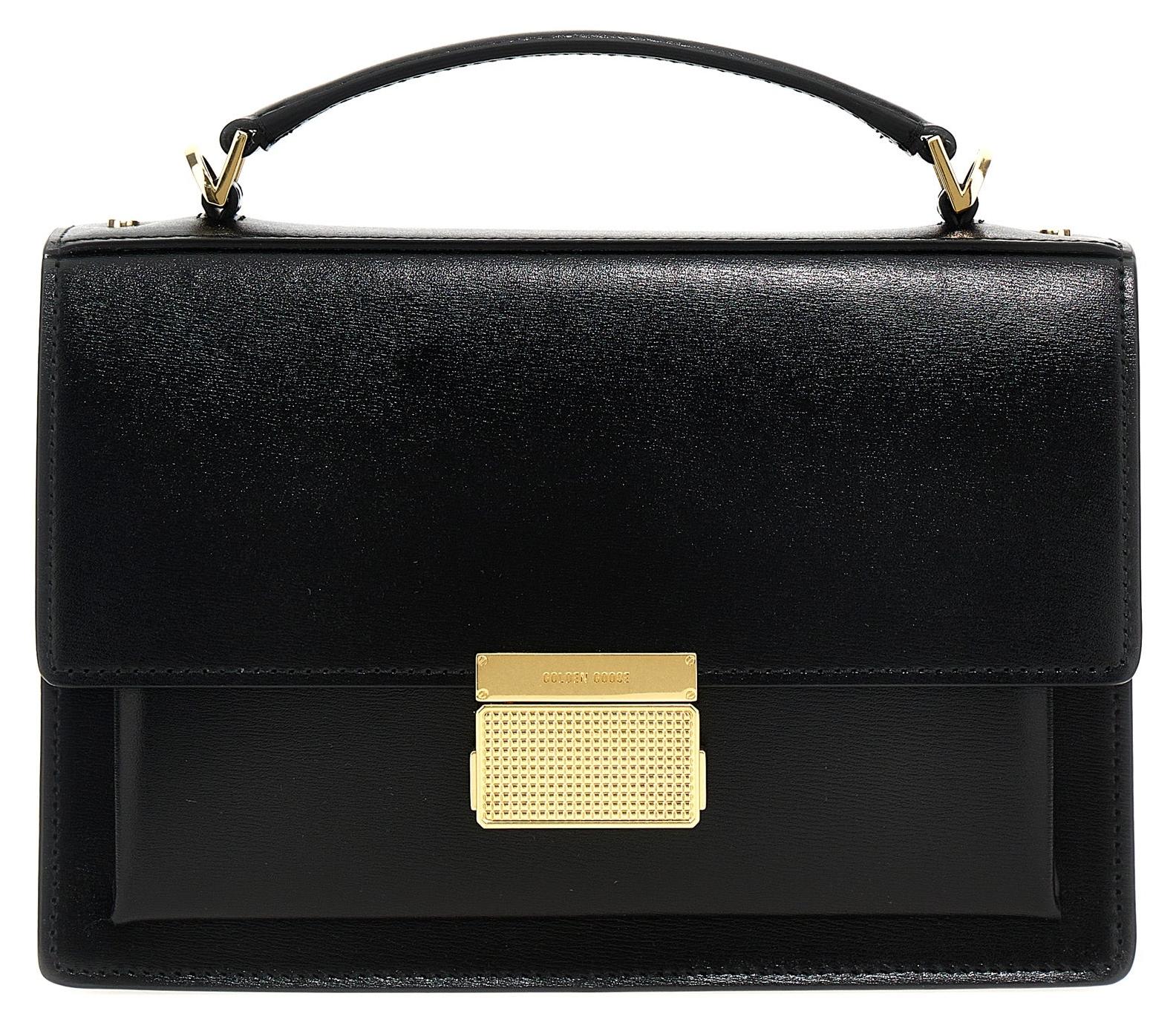 Golden Goose Venezia Leder schwarz Schnalle goldfarben