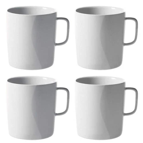 Alessi PlateBowlCup mokken Jasper Morrison 300 ml - 4 stuks