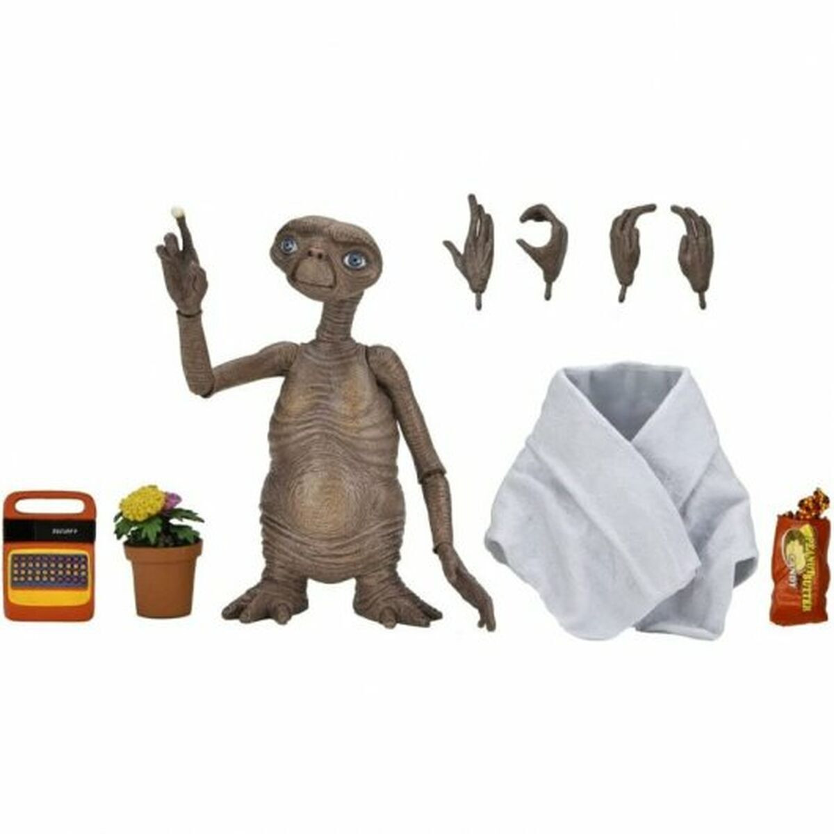 NECA Ultimate E.T. De Buitenaardse Actionfiguur, 11 cm