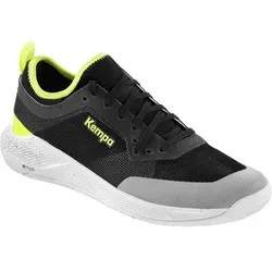 KEMPA Hallen-Sport-Schuhe Kourtfly, Größe 14 in Schwarz Schwarz