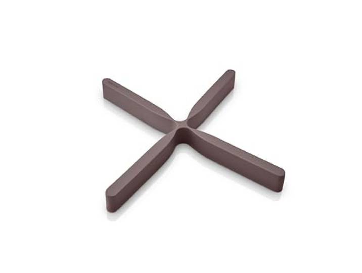 EVA Solo Dessous de Plat Flex Marron Vintage Gagnez de l'espace dans Les tiroirs avec ce Dessous de Plat Pliable Silicone résistant à la Chaleur et Passe au Lave-Vaisselle Design et