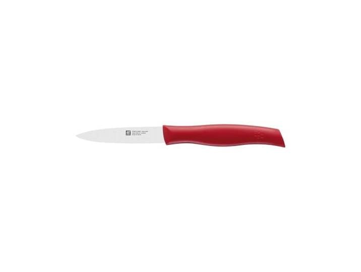 ZWILLING Couteau à Larder/Garnir\, Lame : 9 cm\, Manche Rouge\, série TWIN Grip