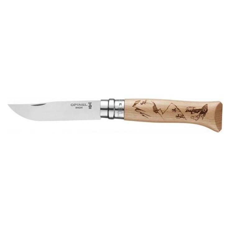Opinel No 08 GRAVURE RANDO Taschenmesser (8.50 cm) (2186)
