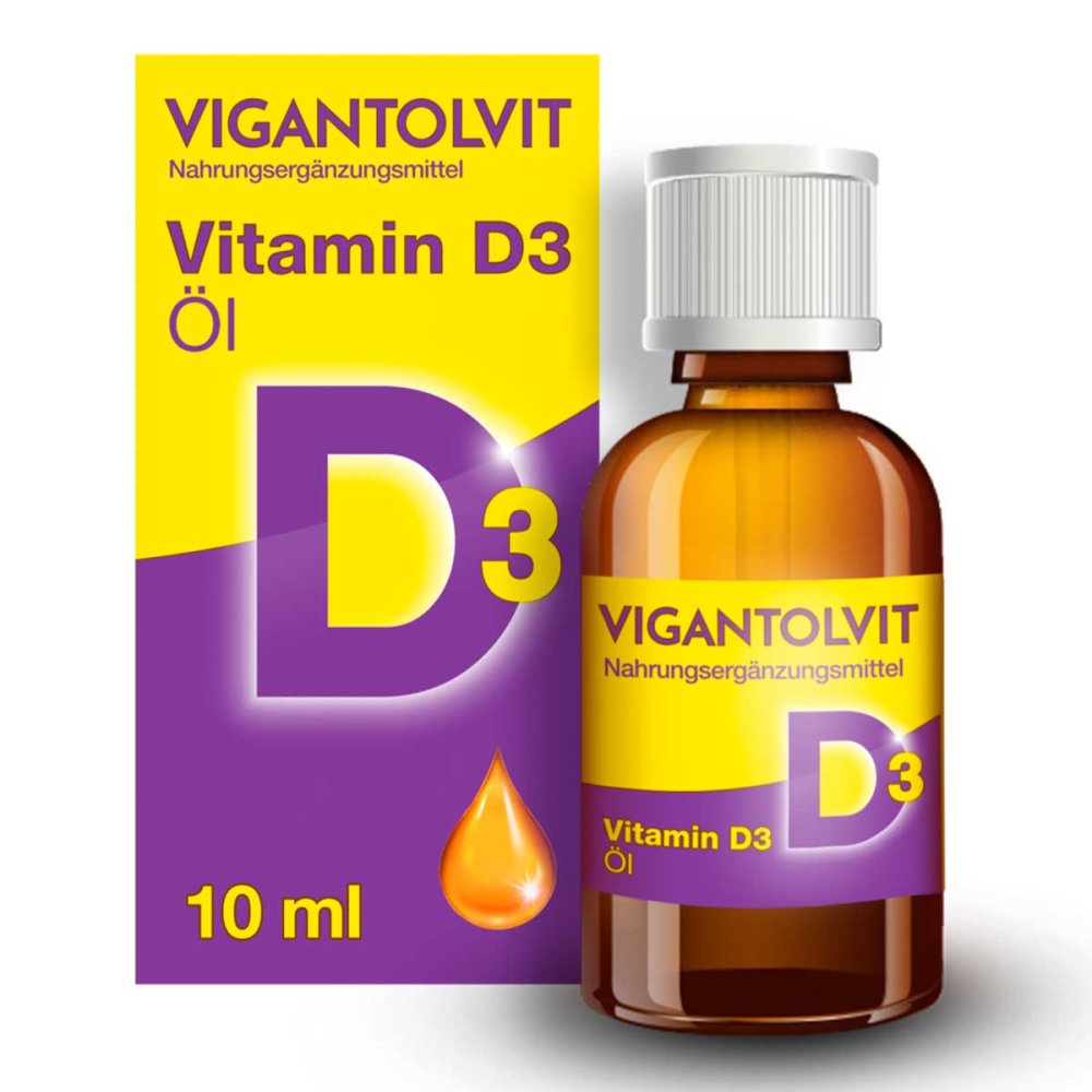 WICK Pharma - Zweigniederlassung der Procter & Gam Vigantolvit Vitamin D3 Öl - 500 I.E. pro Tropfen 18192939