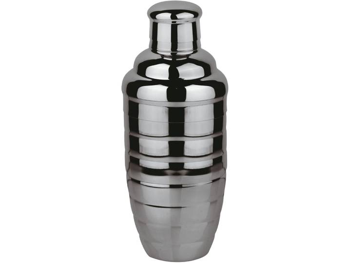 Cocktailshaker Cocktail grau H 20.5 cm 0.5 l - Cocktailshaker