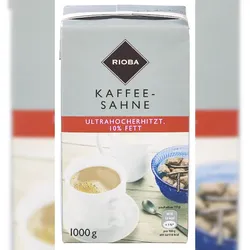 RIOBA Kaffeesahne 10 % Fett (1  kg)