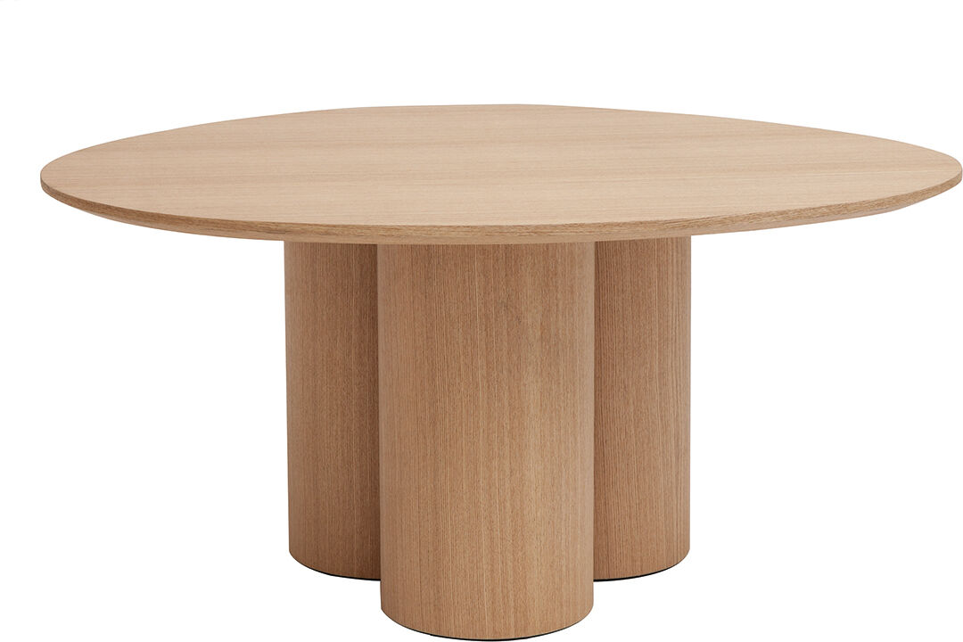 Miliboo Design-Couchtisch aus hellem Holz HOLLEN