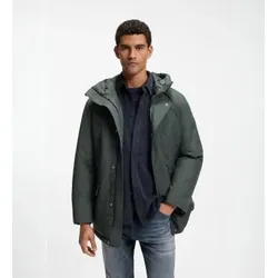 BOSS für Herren. 50569469 Grüne Osiass-Parka (48), Lässig, Polyester