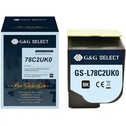 G&G SELECT Premium-Toner ersetzt Lexmark 78C2UXK0