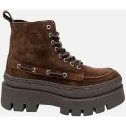 Plateau-Schnürboots CPH697 Braun 41