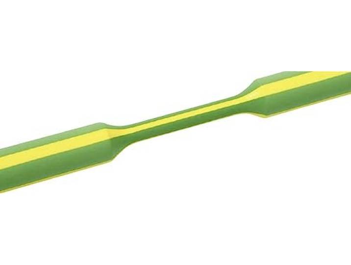 Hellermann Tyton 319-00607 Krimpslang groen, geel 15 stuks kabelisolatie