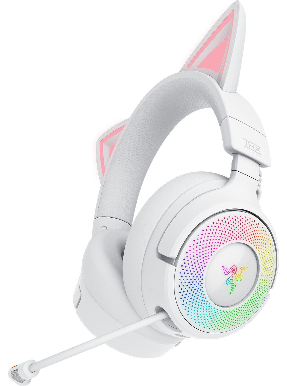 Razer Kraken Kitty V3 Pro Gaming Hoofdtelefoon met Microfoon - Wit