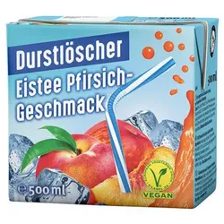 Durstlöscher Eistee Pfirsich Erfrischungsgetränk 500ml