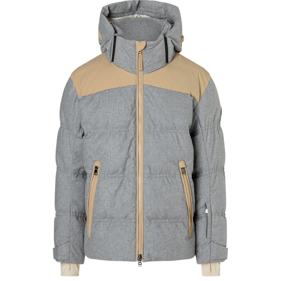 Bogner Herren Skijacke WALI-D light grey melange - 50