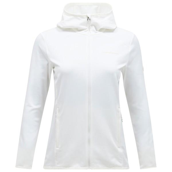 Peak Performance - Women's Light Zip Hood - Fleecejacke Gr M weiß