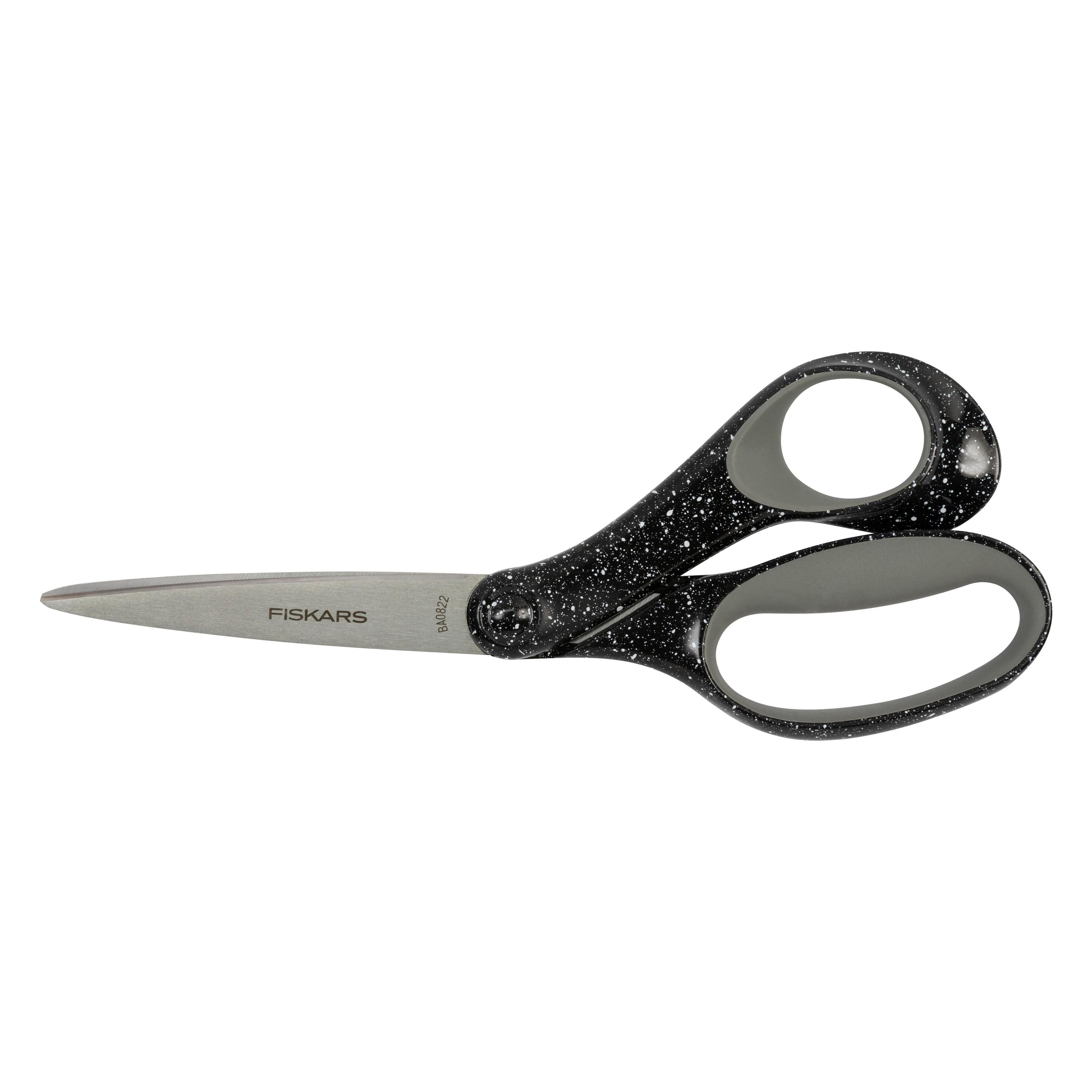 Fiskars 1067867 Schere für Jugendliche, Rechtshändig, schwarz/grau (20 cm) (1067867)