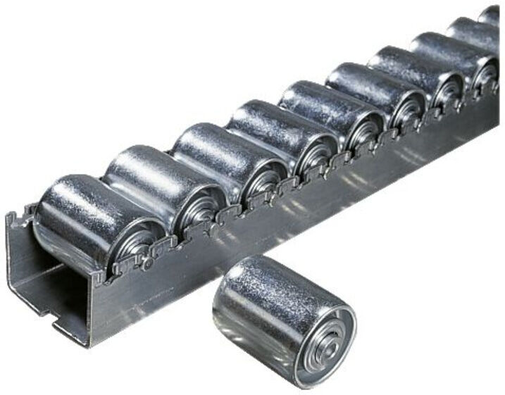 Bito Rollenleiste PDS / H83 L3600 mm T72 mm Zylinderrolle Stahl, verzinkt (20171)