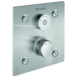 Schell Unterputz-Dusche LINUS BASIC D-C-M CVD, Mischwasser, edelstahl, 019202899 019202899