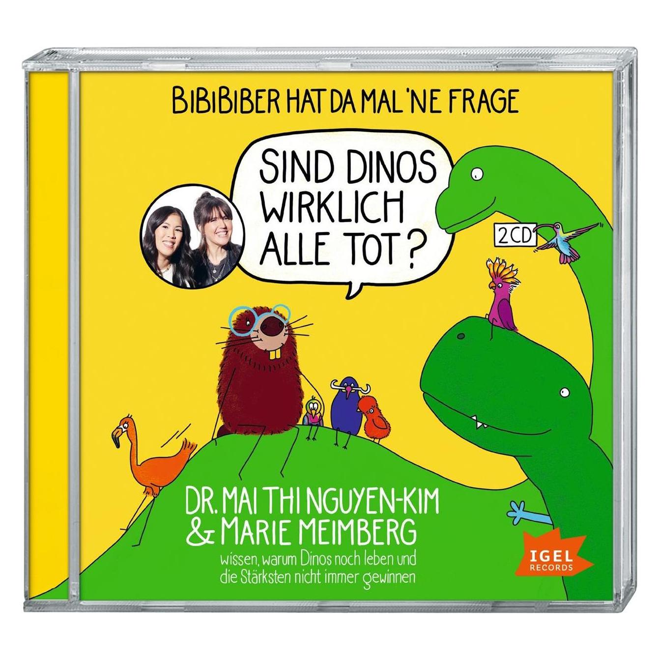 Oetinger BiBiBiber hat da mal 'ne Frage. Sind Dinos wirklich alle tot? (Derya Akyol, Johannes Yunus Berger, Joscha Baltes, Leon Pock, Mai Thi Nguyen-Kim, Marie Meimberg, Oliver Versch, Deutsch) (8373-9563-1)