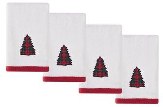 Avanti Linens Avanti Patchwork Plaid 4-Pack Fingertip Towel Set - Fingertip Towel 4 Pack