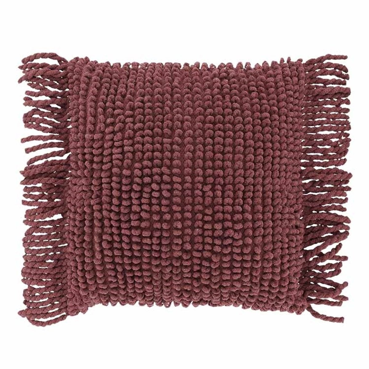 Unique Living Sierkussen Libby - Marsala - 45 x 45 cm