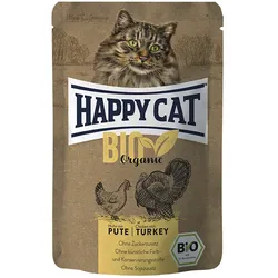 Happy Cat Bio Huhn & Pute 12x85 g