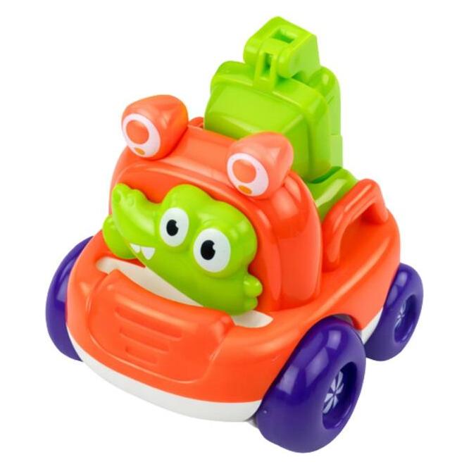 [n]fibrecare Set mit Baustellenfahrzeugen und Tieren für Kleinkinder, bunt, 3-teilig. (66739382)