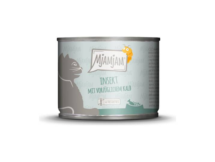 [Peut être servi frais pour l'été] MjAMJAM Nourriture humide pour chat au veau 200 g