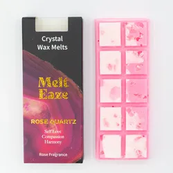 MeltEaze Wax Melts 50g - Rose Quartz Love - Rose