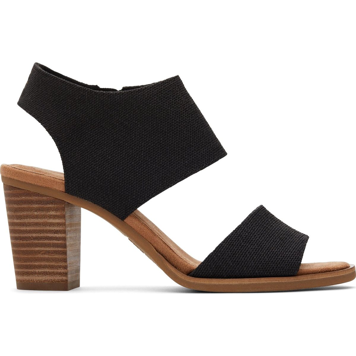 Toms Majorca Cutout black melange woven 42.5 10020744-42.5
