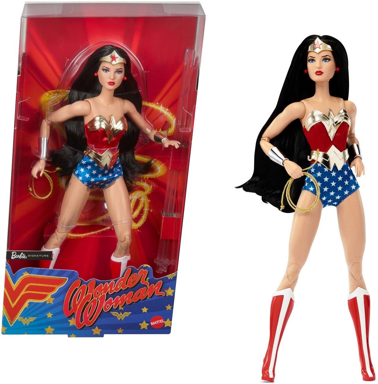 Mattel Barbie Signature: DC - Wonder Woman Doll (JBJ36)